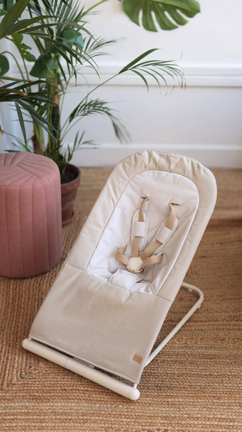 Eazy Relax baby bouncer greige