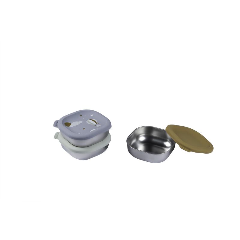 Contenitori pasto in acciaio inox per microonde e utilizzo multiplo - Adventure