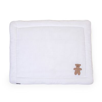 Laufgitter Einlage - 75x95 Cm - Jersey Melange Beige / Musse