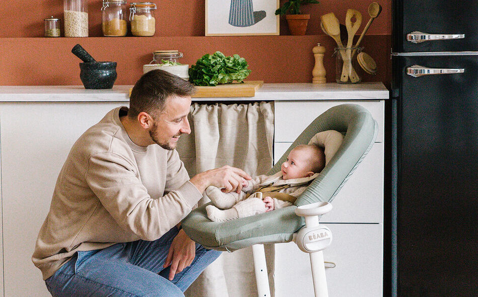 Up&Down Baby Bouncer Plus seagrass