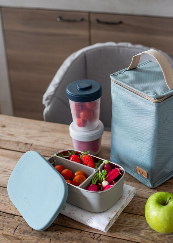 Bo&icirc;te repas inox Bleu