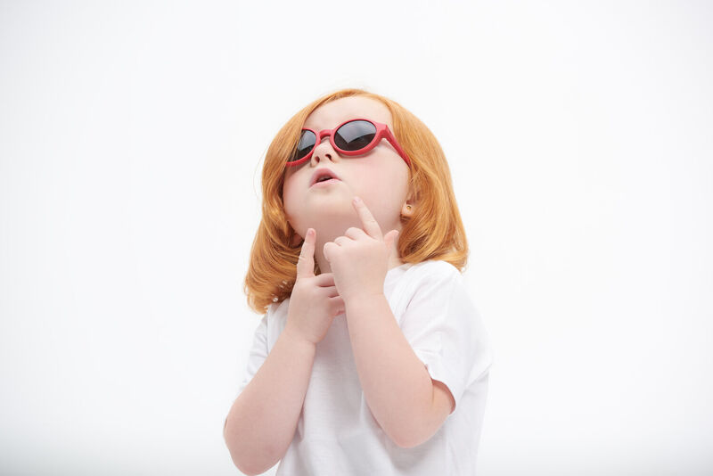 Lunettes 2-4 ans Merry Rouge coquelicot