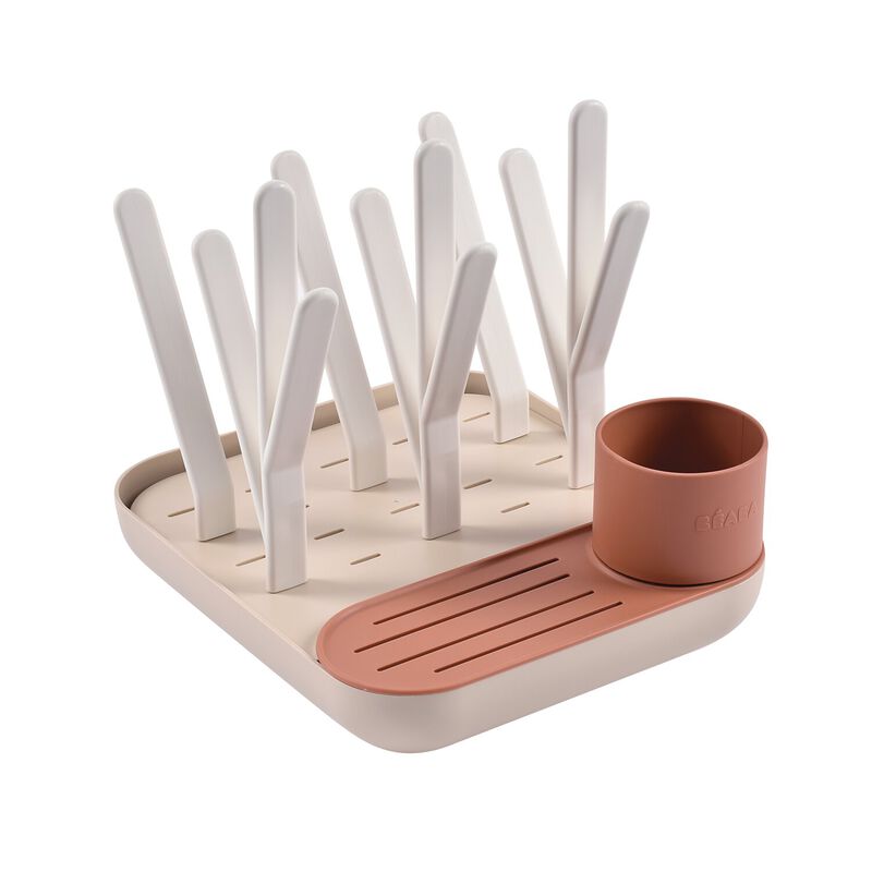 Forest draining rack Removable rods Easy to store - Terracotta/Clay