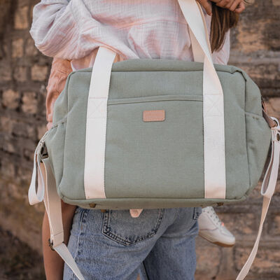 Sac &agrave; langer Paris Vert sauge