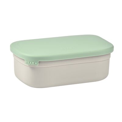 Fiambrera inox sage green