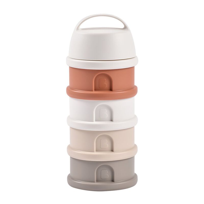 Formula milk container 4 compartments