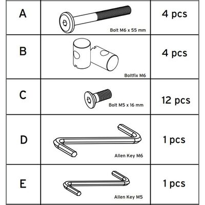 Hardware-Set - Evosit