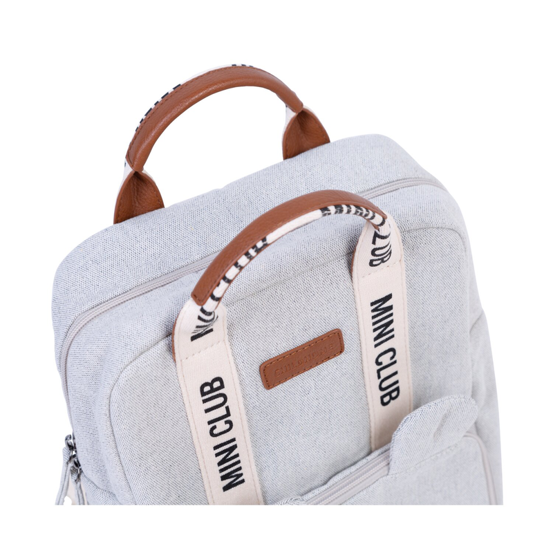 Mini Club Kinderrugzak - Signature - Canvas - Ecru