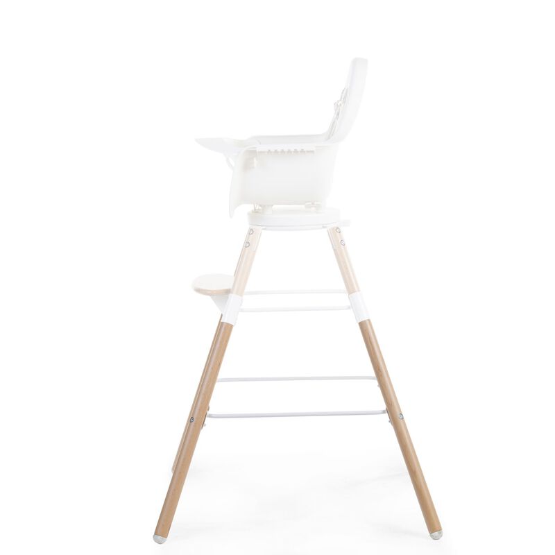 Evolu Extra Set De Pieds Longues + Repose Pieds - Bois - Naturel Blanc (Childhome) - Image 8