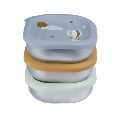 Boites repas inox multi-usage micro-ondables - Adventure