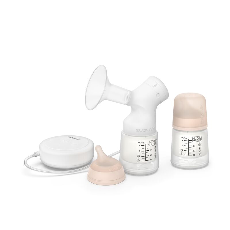 Tire-lait électrique avec biberon Zero Zero 120 ml (Suavinex) - Image 2