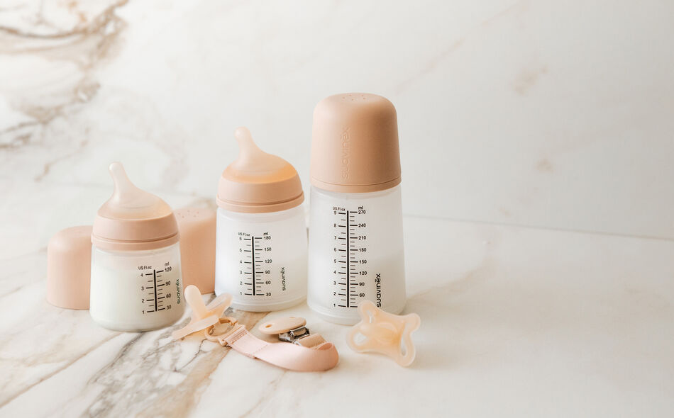 Anti-colic Zer&oslash;.Zer&oslash; baby bottle 120 ml &ndash; One size, breastfeeding special - Fair