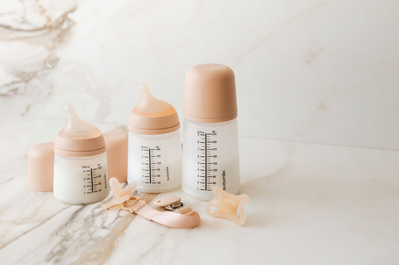 Zer&oslash;.Zer&oslash; anti-koliekfles 120 ml &ndash; E&eacute;n maat, speciaal voor borstvoeding - Fair