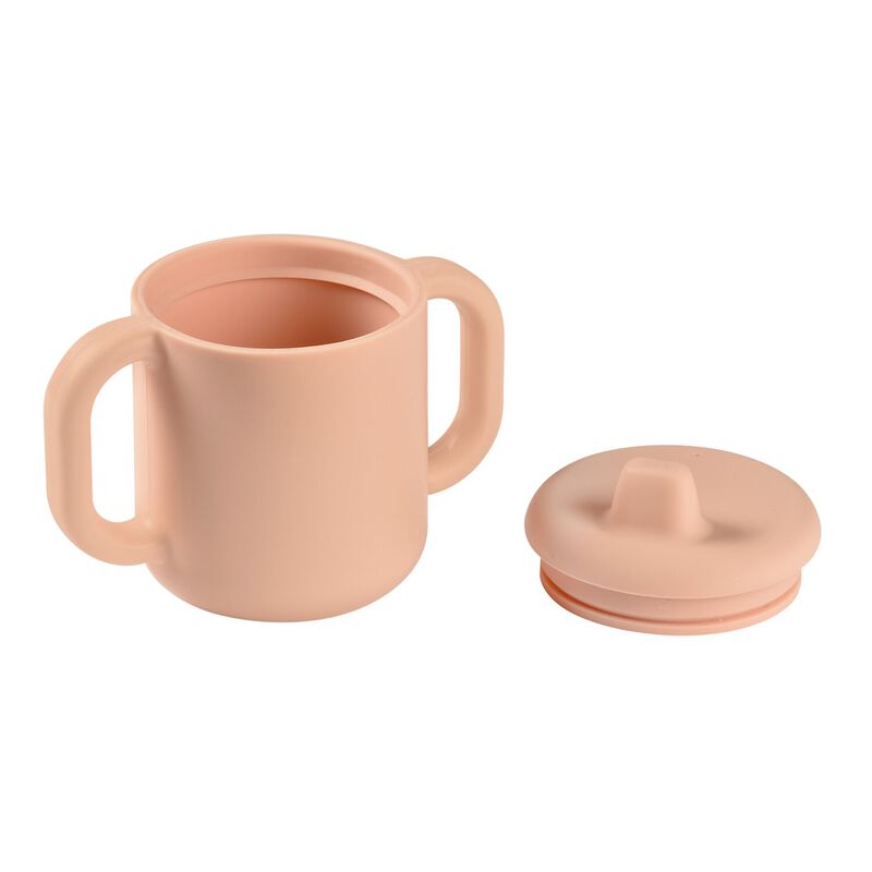 Tasse d'apprentissage silicone Rose (Béaba) - Image 9
