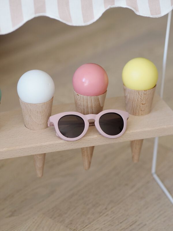 Toddler Sunglasses 2-4yr - Happy Dusty Rose