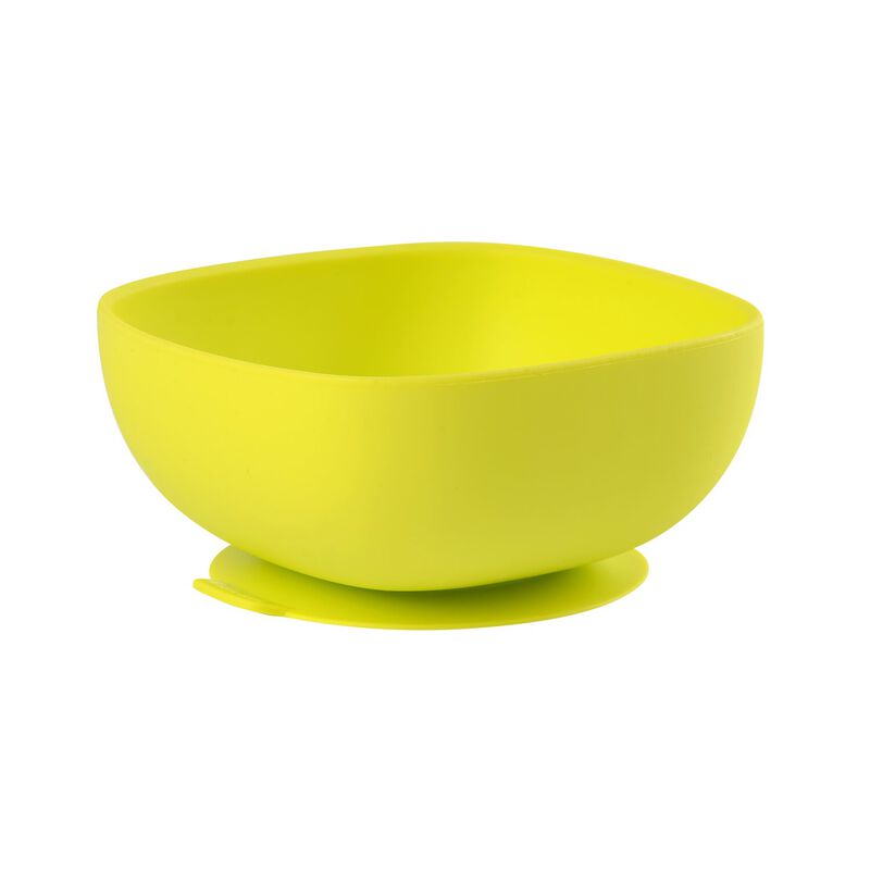 Silicone Suction Bowl green