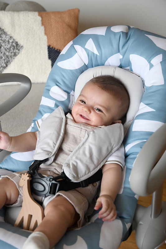 Babywippe Up&Down IV  CHILDLINE STONE BLUE