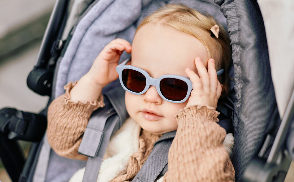 Sunglasses 9-24 months SQUARE LUCKY PEBBLE