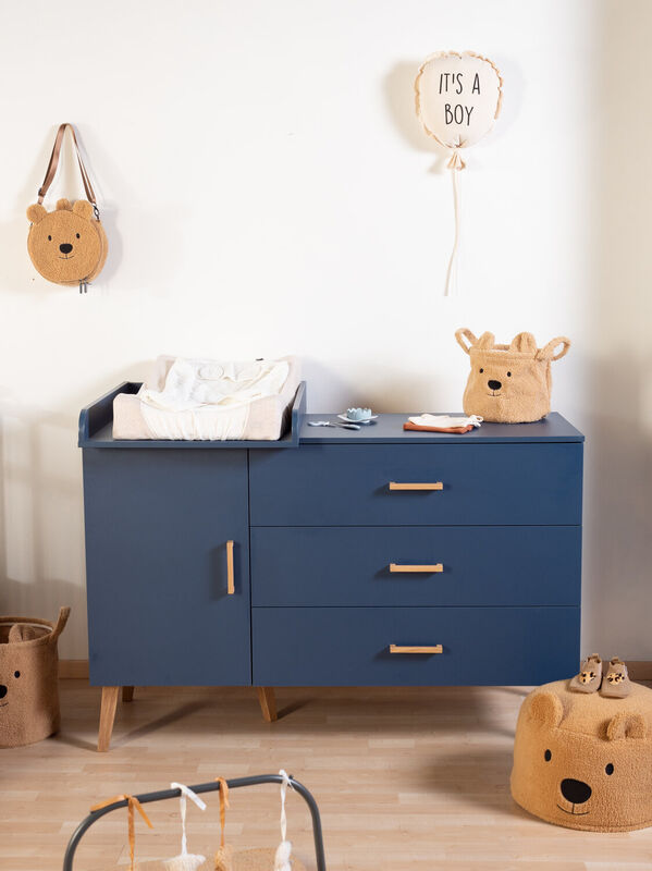 Cestino orso Marrone 30x30x30 