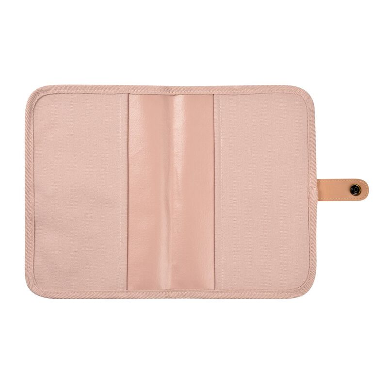 Protège carnet de santé Rose poudré