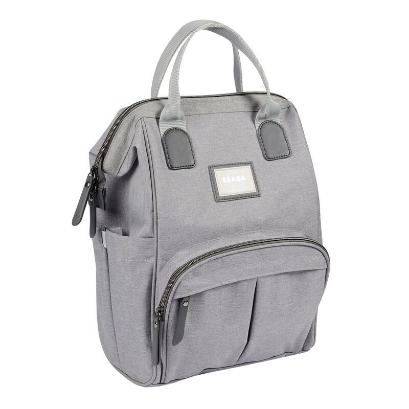 Wellington changing bag heather grey