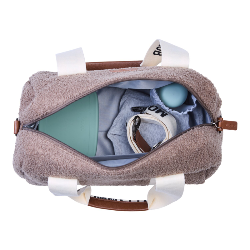 Nursery bag Mommy Club - Signature - Teddy Soft Brown