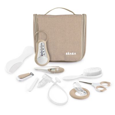 Beauty case con 10 accessori - Terra d&rsquo;argilla