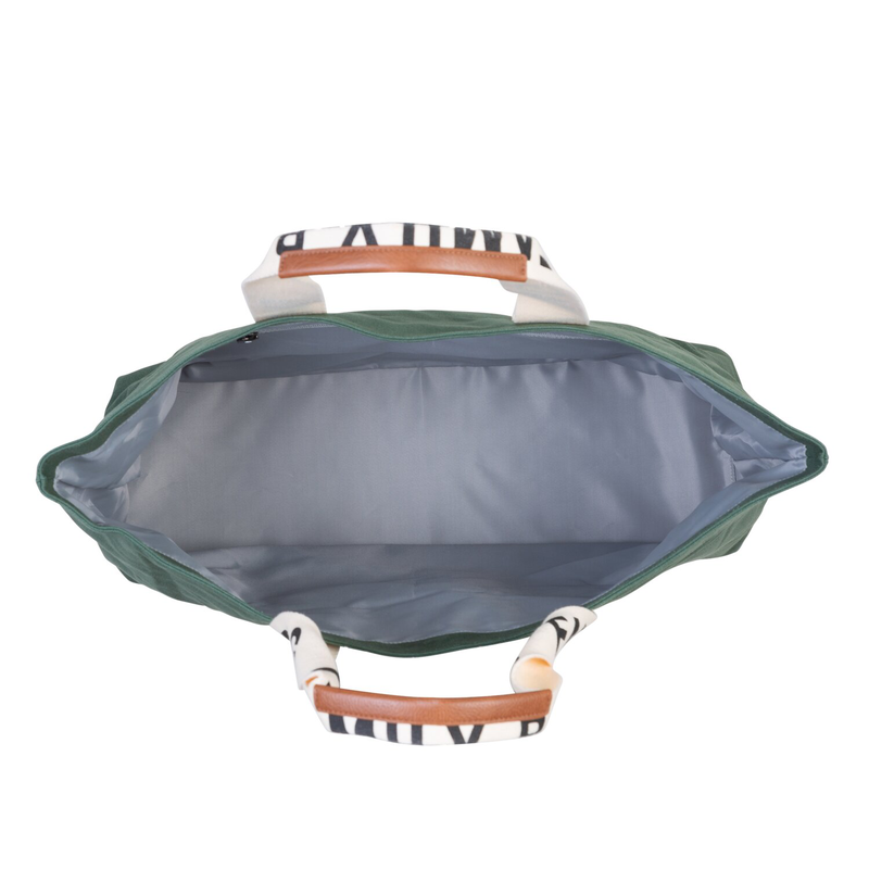 Family Bag Sac A Langer - Signature - Canvas - Vert
