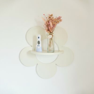 &Eacute;tag&egrave;re murale Fleur 40cm