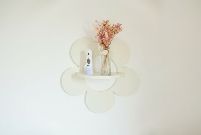 &Eacute;tag&egrave;re murale Fleur 40cm