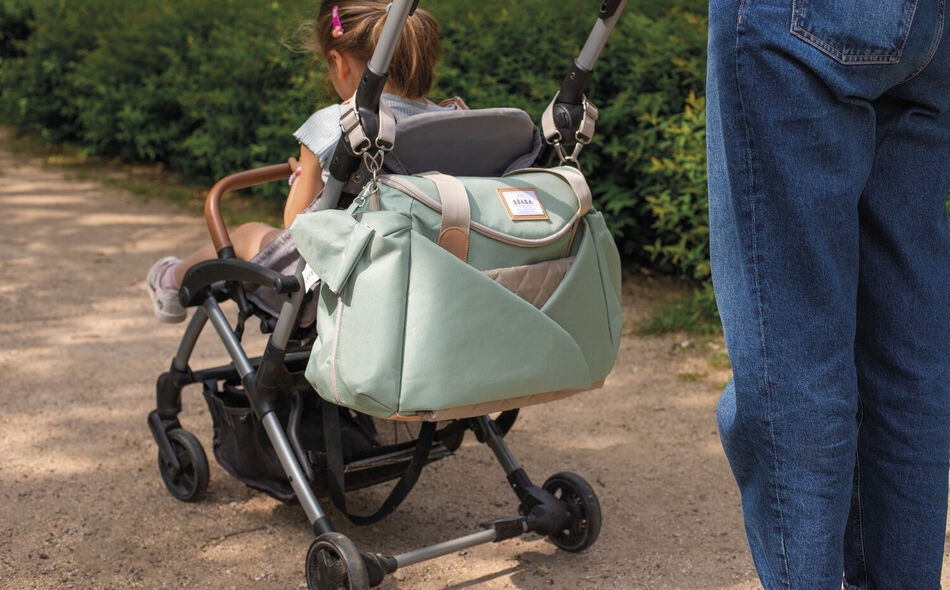 Sydney Diaper Bag sage green