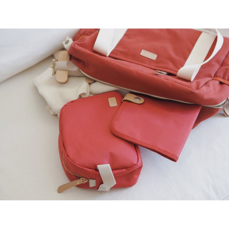 Gesundheitspass-Etui terracotta