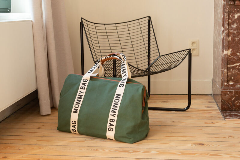 Nursery bag Mommy Bag &reg; Signature Canvas green