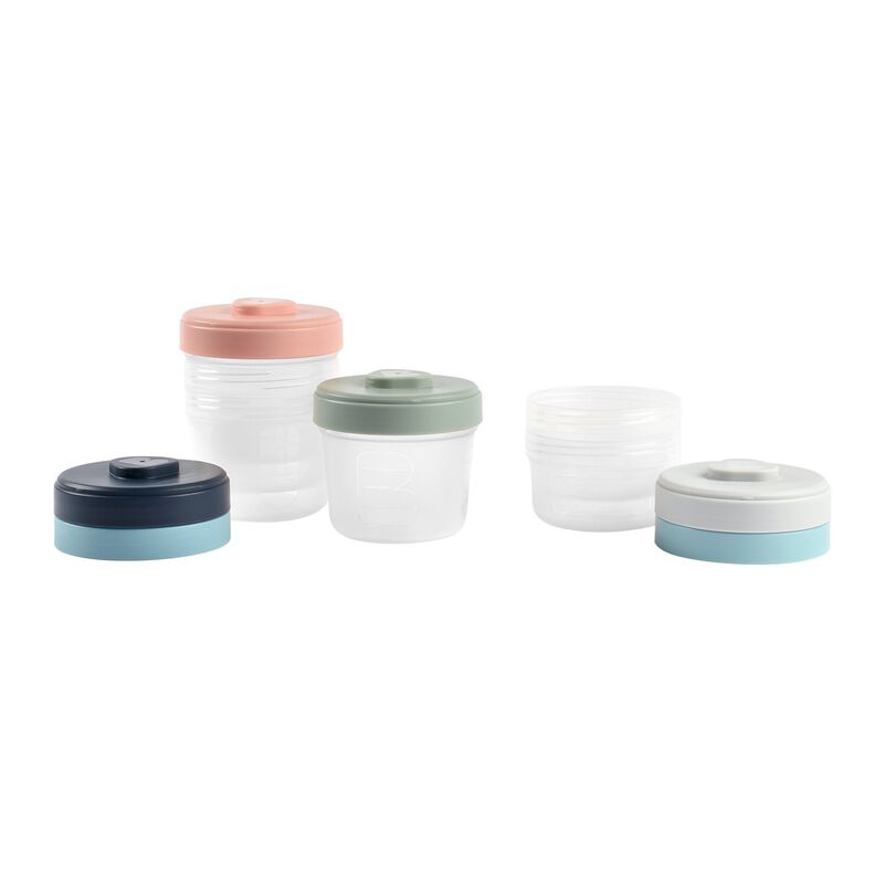 Set de 6 raciones clip - (2x90ml + 4x150ml)