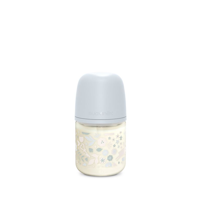 120ml glass feeding bottle with SX Pro S Wonderland teat