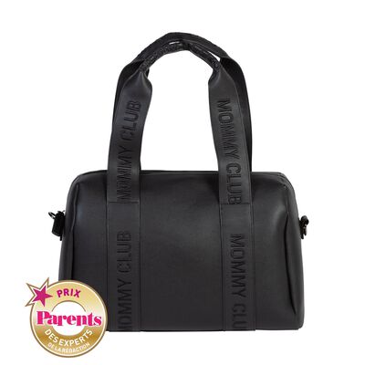 Wickeltasche Mommy Club - Signature - Veganes Leder - Schwarz