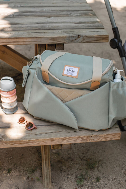 Bolso cambiador Sydney - sage green