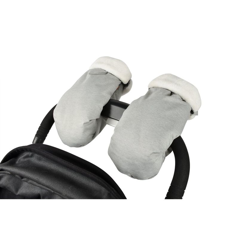 Guantes forrados cochecito heather grey