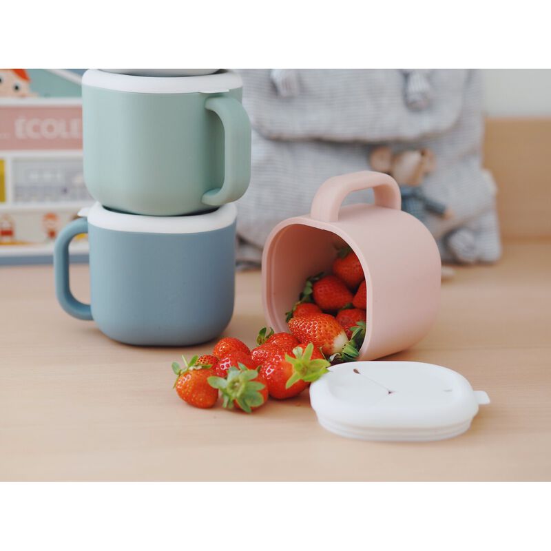 Snack box silicone baltic blue