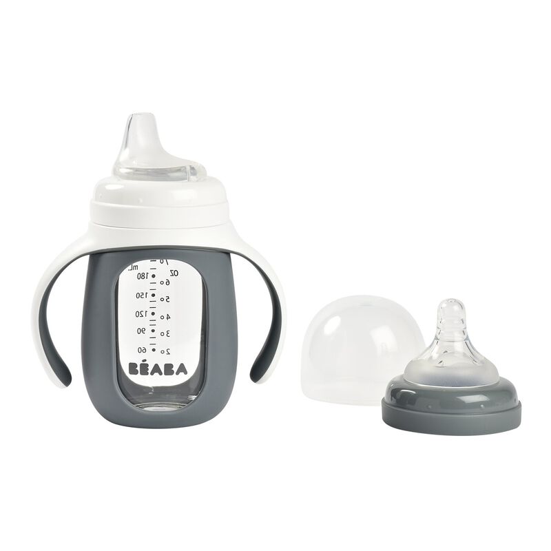 Training Bottle 7 fl oz mineral grey