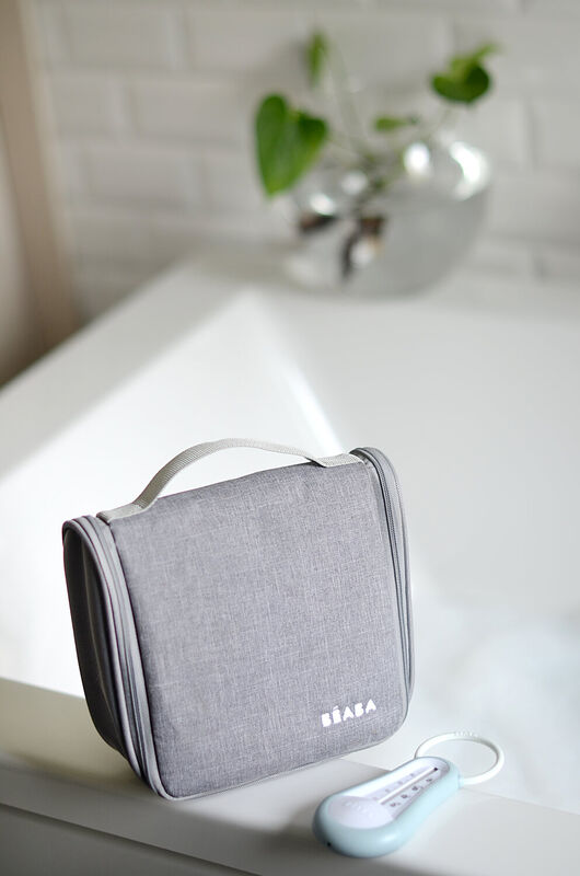 Trousse de toilette nomade Bleu vert