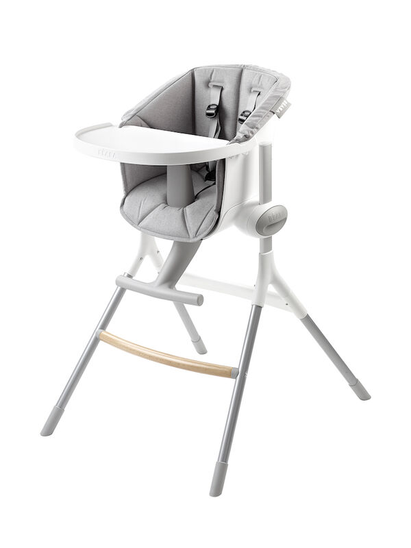 Up&Down High Chair - White/Grey 1