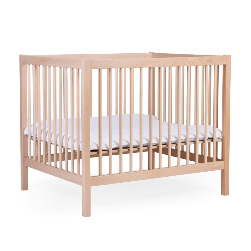 Parc 97 + Roues - 95x75 Cm - Bois - Naturel