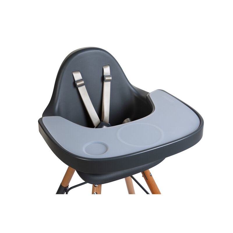 Evolu Feeding Tray & Silicone Play Mat - Anthracite