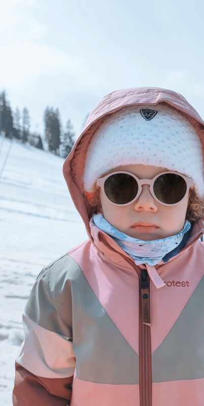Lunettes de soleil enfant - Pour enfant de 2 à 4 ans, lunettes roses