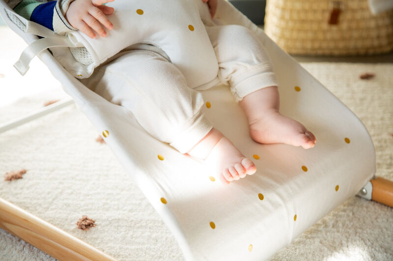 Childhome Evolux Bouncer - Natural White