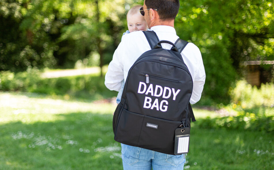 Nursery backpack Daddy Bag black