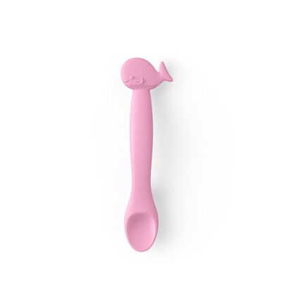 Siliconen dierenlepel +4m Pink