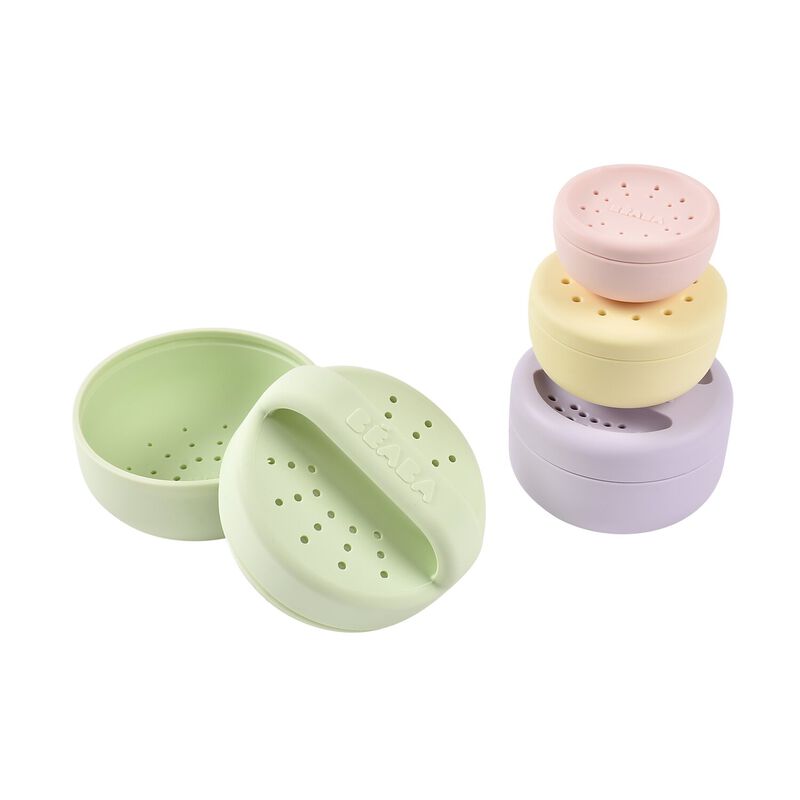 Silikon-Badespielzeug Mint multi colors