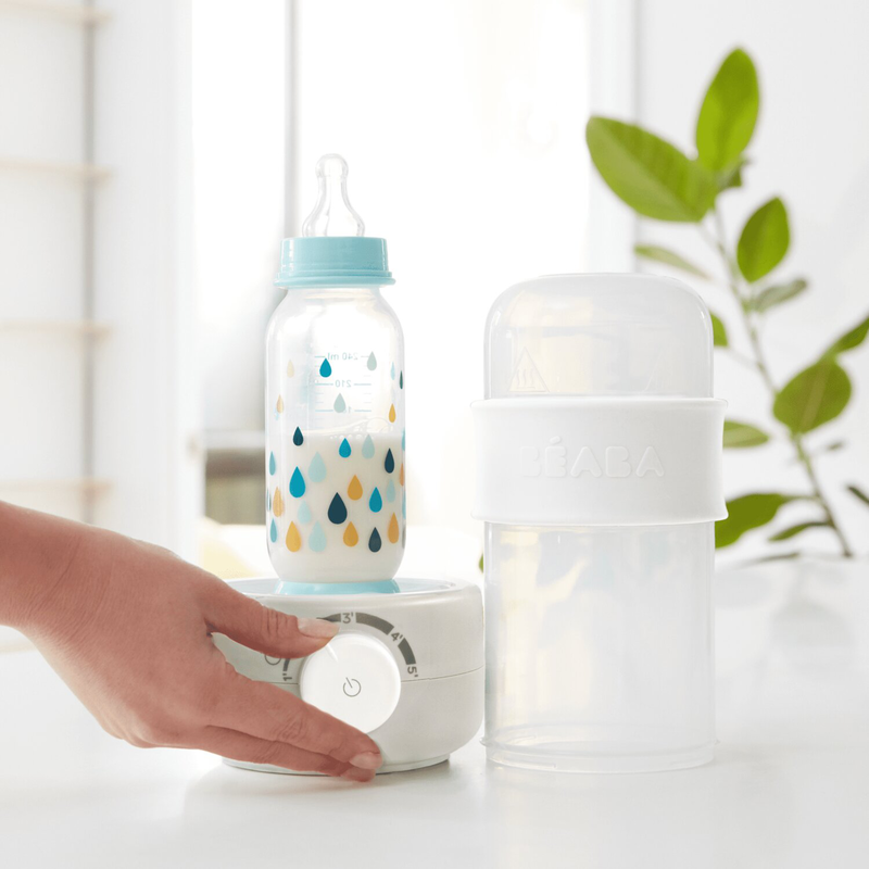 BEABA BabyMilk 3-In-1 Bottle Warmer – Cloud